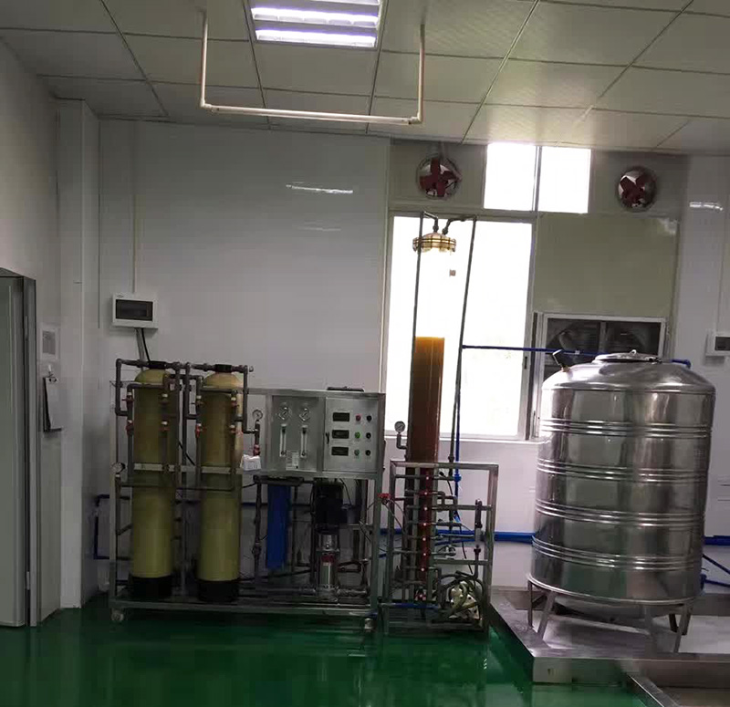 Mixing machine and RO water treatment